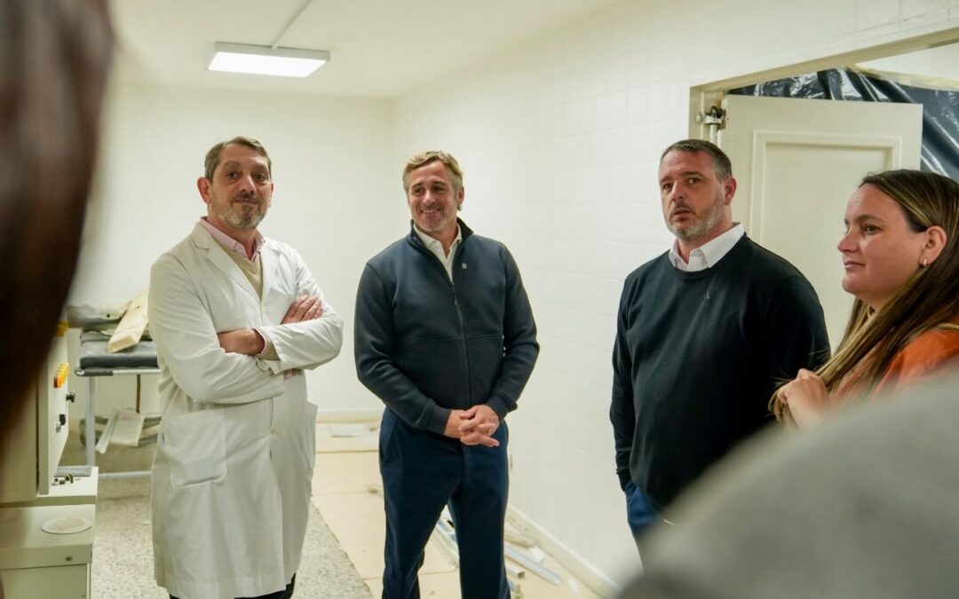 Pilar: El municipio sigue reforzando la salud con nuevas obras en el Hospital Sanguinetti